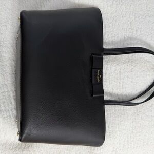 Kate Spade Black Tote with Bow Accent